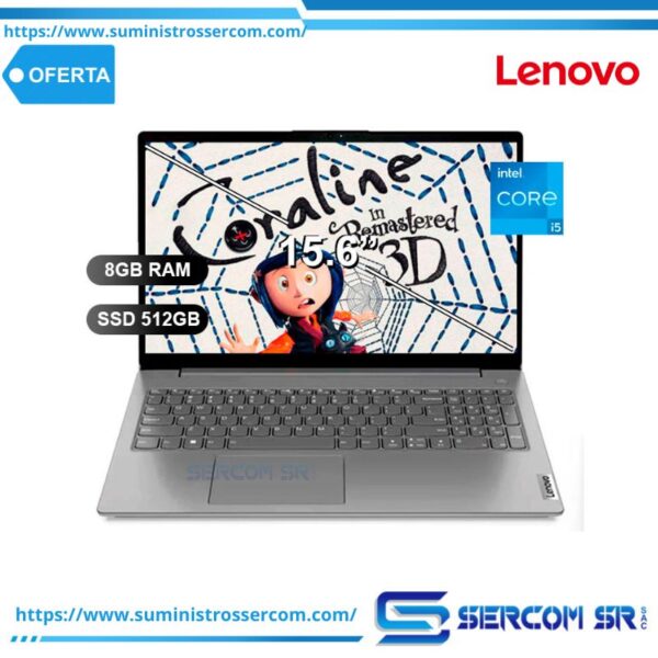 LAPTOP LENOVO V15 G4 IRU I5-13420H/ 8GB/ SSD512GB/ FREE/ 15.6/ 83A100GJLM