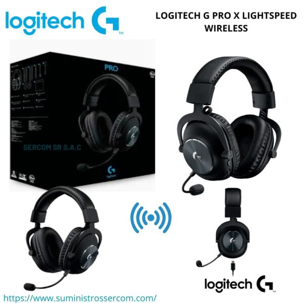 AUDIFONO C/MICROF. LOGITECH G PRO X LIGHTSPEED WIRELESS BLACK